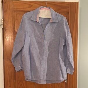 Blue Button-Up Shirt